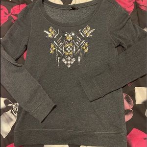 Express Beaded Sweater